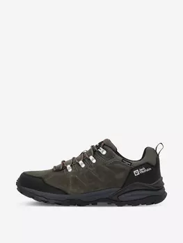 Полуботинки мужские Jack Wolfskin Refugio Texapore Low, Коричневый