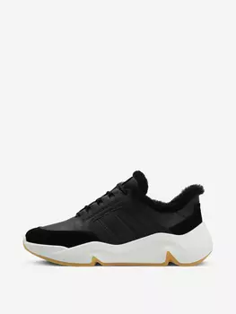 Полуботинки утепленные женские ECCO Chunky Sneaker, Черный