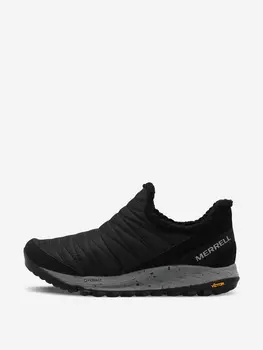 Полуботинки утепленные женские Merrell Antora Sneaker Moc, Черный, размер 37.5