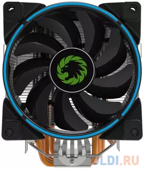 Кулер для процессора GameMax Gamma 500 Blue Socket 775/1150/1151/1155/1156/2066/AM2/AM2+/AM3/AM3+/FM1/AM4/754/939/940