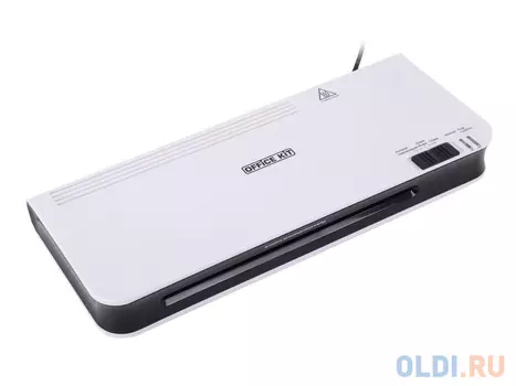 Ламинатор Office Kit L2305 A4 2х125 (пленка 80-125 мкм) 30см/мин, 2 вала, холодн.лам., лам.фото, ABS система разжатия вало