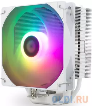 Кулер для процессора Thermalright Assassin King 120 SE White ARGB, высота 148 мм, 1550 об/мин, 26 дБА, PWM, ARGB подсветка, белый