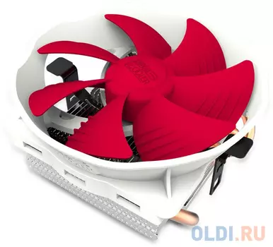 Кулер PCCooler Q127 S775/115X/AM2/AM3/AM4/FM1/FM2 (48 шт/кор, TDP 90W, вент-р 120мм, 4 тепловые трубки 6мм, 1800RPM, 22dBa) Retail Color Box