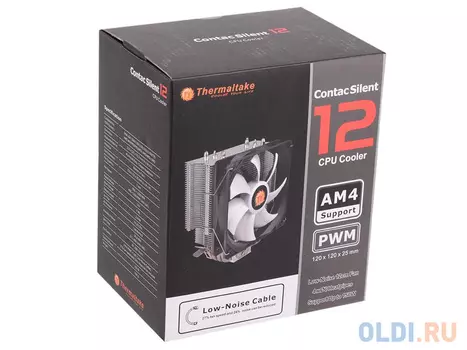 Кулер Thermaltake Contac Silent 12 (CL-P039-AL12BL-A) all sockets/PWM