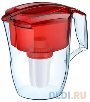 Кувшин Аквафор Гарри + доп.модуль красный 3.9л.