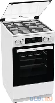 Комбинированная плита Gorenje GK5C41WF-B белый