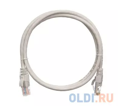 Коммутационный шнур NIKOMAX S/FTP 4 пары, Кат.6, серый, 10м NMC-PC4SE55B-100-GY