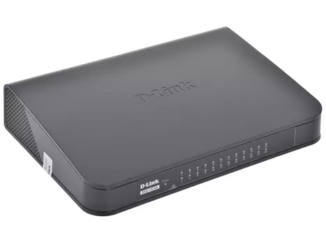 Коммутатор D-Link DES-1024A/E1B Неуправляемый коммутатор с 24 портами 10/100Base-TX и функцией энергосбережения