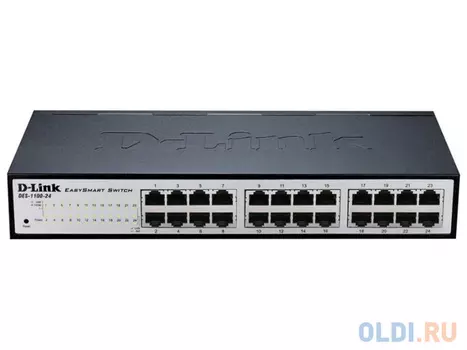 Коммутатор D-LINK DES-1100-24/A2A управляемый 24 порта 10/100Mbps