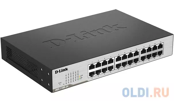 Коммутатор D-LINK DGS-1100-24/B1A/B2A управляемый 24 порта 10/100/1000Mbps