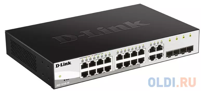 Коммутатор D-Link DGS-1210-20/FL DGS-1210-20/FL1A 20G управляемый