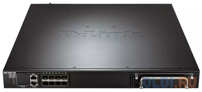 Коммутатор D-LINK DXS-3600-16S/B1AEI управляемый 8 портов 10/100/1000Mbps SFP+ L3 10G Switch with one expansion slot