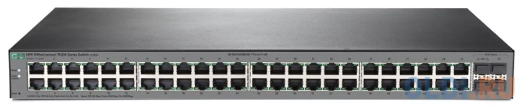 Коммутатор HP 1920S-48G управляемый 48 портов 10/100/1000Mbps JL382A