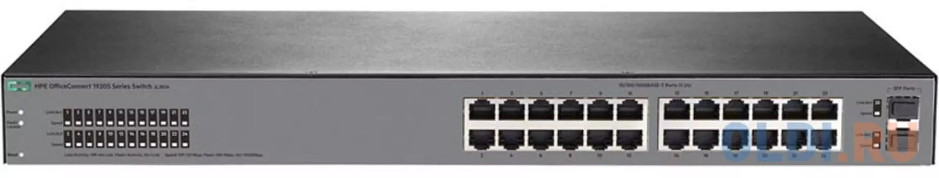 Коммутатор HP 1920S управляемый 24 порта 10/100/1000Mbps JL384A