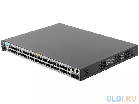 Коммутатор HP 2530-48-PoE+ Switch (J9778A) Managed, L2, 48*10/100 + 2*10/100/1000 + 2*SFP, PoE+ 382W, Rackmount 19”