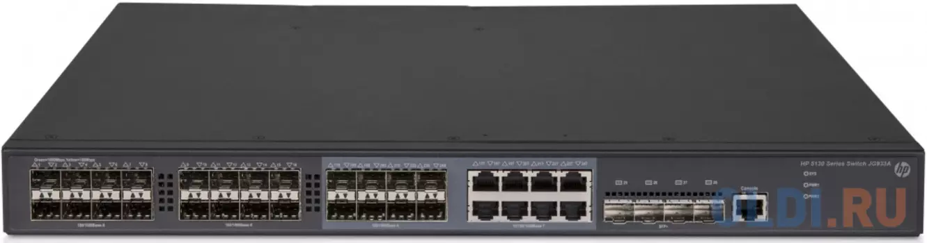 Коммутатор HP 5130-24G-SFP-4SFP+ EI управляемый 24 порта 10/100/1000Mbps 4xSFP JG933A