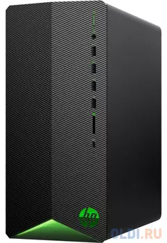 Компьютер HP Pavilion Gaming TG01-1008ur <215Q4EA> i5-10400F/16Gb/512Gb SSD/NV GTX1650 4Gb/noODD/noKB+noMouse/Win10/Shadow Black with Green LED