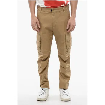 Брюки-карго RED TAG Solid Color P-ARGYM с петлями для ремня Diesel, Brown