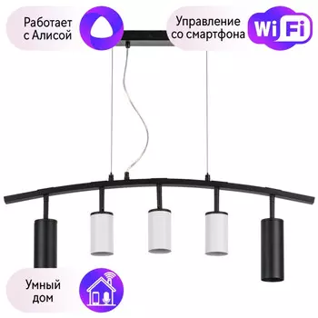 LR735872363 Подвесной светильник Rullo Lightstar с поддержкой Алисы, (комплект из 571735+214436-3+214487-2)