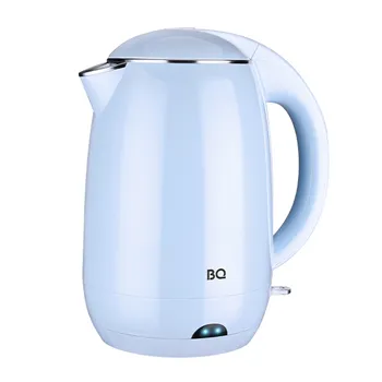 Чайник электрический BQ KT1702P 1.8л. 2.2 кВт, сталь/пластик, голубой