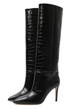 Кожаные сапоги Stiletto 85 Paris Texas