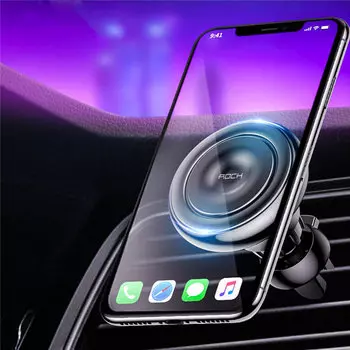 Автодержатель вакуумный Rock Vacuum Airbag Air Vent Car Mount RPH0898