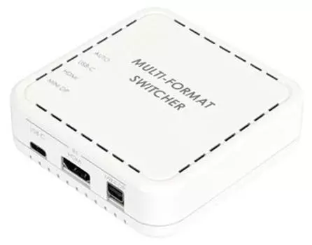 Коммутатор Cypress CPLUS-31PS сигналов HDMI 2.0, DP 1.4, USB-C 4K/60 (4:4:4) с HDCP 1.x/2.2 в сигнал HDMI