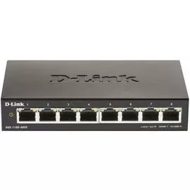 Коммутатор D-link DGS-1100-08V2/A1A 8x10/100/1000, L2