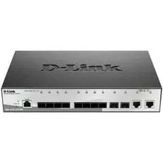 Коммутатор D-link DGS-1210-12TS/ME/B1A 10x1000Base-X SFP, 2x10/100/1000Base-T, L2, 19"