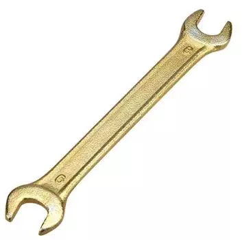 Ключ рожковый Rexant 12-5822-2 8х9мм, желтый цинк