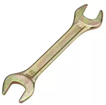 Ключ рожковый Rexant 12-5826-2 12х13мм, желтый цинк