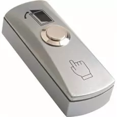 Кнопка AccordTec AT-H805A нормально разомкнута, металлическая накладная, тип контактов Н3