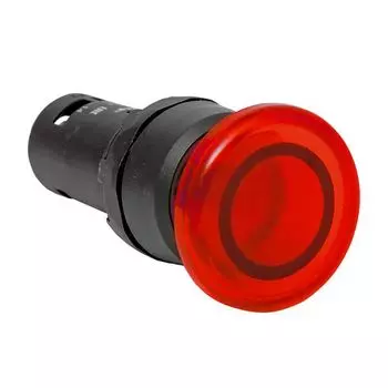Кнопка Грибок EKF sw2c-md-rr SW2C-MD красная с подсветкой NC