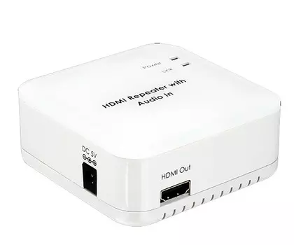 Кодер Cypress CLUX-11CA цифрового аудио S/PDIF (TOSLINK) до 48 кГц или аналогового стерео в проходной сигнал HDMI c частотой дискретизации 192 кГц