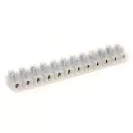 Колодка DKC 43112NY клеммная, полиамид 6.6, 12р, 110°С, 450V, 24A, 2,5мм.кв., "Quadro"