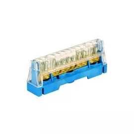 Колодка DKC 5015N клеммная, соединительная 1р 15х5,3мм. цвет синий, "Quadro"
