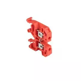 Колодка EKF plc-jxb-2.5/35r клеммная JXB-2.5/35 (25а) красная