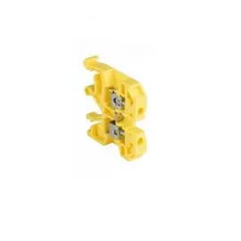 Колодка EKF plc-jxb-2.5/35y клеммная JXB-2.5/35 (25а) желтая