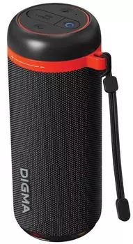 Колонка портативная Digma D-PS1521 PS1521B черная 16W 2.0 BT 10м 1800mAh