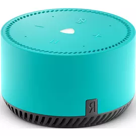 Колонка Яндекс Станция Лайт YNDX-00025 Green 5Вт, с голосовым помощником Алиса, зеленая