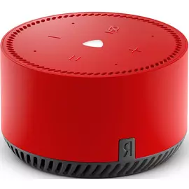 Колонка Яндекс Станция Лайт YNDX-00025 Red 5Вт, с голосовым помощником Алиса, красная