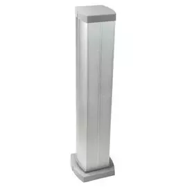 Колонна Legrand 653044 Snap-On мини алюминиевая с крышкой из алюминия 4 секции, высота 0,68 метра, цвет алюминий