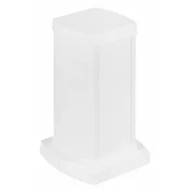 Колонна Legrand 653120 универсальная мини алюминиевая с крышкой из алюминия 2 секции, высота 0,3 метра, цвет белый