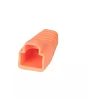 Колпачок на коннектор Cabcoil ISOL-OR (изолятор) RJ-45 под витую пару, PVC, цвет оранжевый