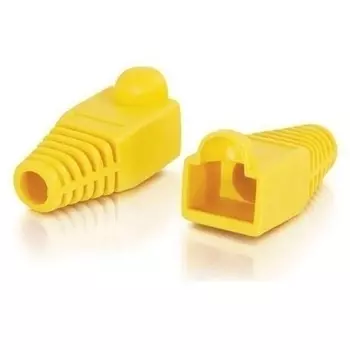 Колпачок на коннектор Cabcoil ISOL-YL (изолятор) RJ-45 под витую пару, PVC, цвет желтый