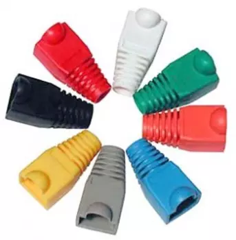 Колпачок на коннектор Cabeus CAP-GY изолирующий для разъемов RJ-45, серый