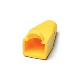 Колпачок на коннектор Hyperline BOOT-YL-10 RJ-45, желтый (10 шт.)