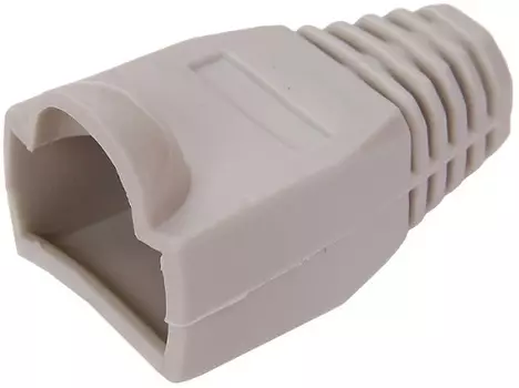 Колпачок на коннектор RJ-45 ITK CS4-11 изолирующий, PVC, СЕРЫЙ