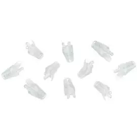 Колпачок на коннектор RJ-45 NIKOMAX NMC-RJBOOT65B-TR-100 защитный, для коннекторов RJ45, под кабели диаметром 6,5мм, с защитой защелки, прозрачный, уп