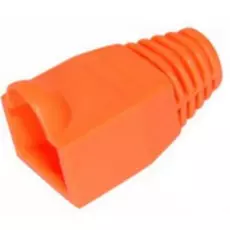 Колпачок на коннектор RJ-45 TWT TWT-BO-6.0-OR/100 защитный, оранжевый, 100 шт. в упак.